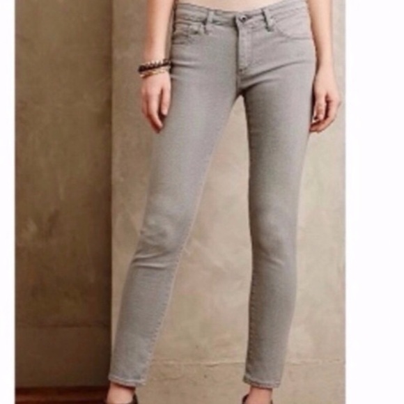 Anthropologie Denim - AG The Stevie Skinny Jeans in Grey